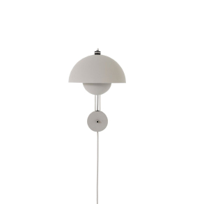 Flowerpot VP8 Matt light grey