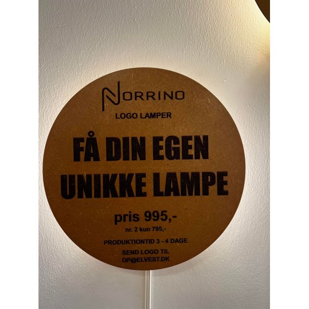 Logo lampe - Norrino 