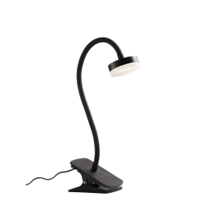 Tulipan LED Klemmleuchte Schwarz - Nielsen Light