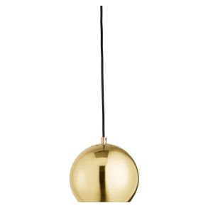 Ball 18 cm Solid Messing Pendel - Frandsen 