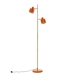 Ocean Gulvlampe Orange/Messing - Dyberg Larsen