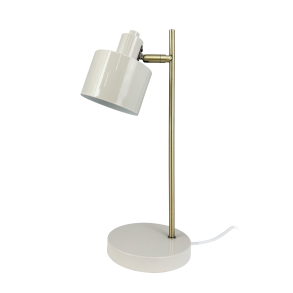 Ocean Beige / Messing Bordlampe - Dyberg Larsen