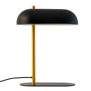Arch Bordlampe Mat Sort / Messing - Dyberg Larsen
