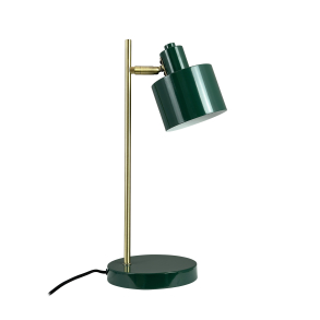 Ocean Mrkegrn / Messing Bordlampe - Dyberg Larsen