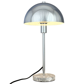 Stockholm D20 Krom / Marmor Bordslampa - Dyberg Larsen