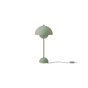Flowerpot VP3 Bordslampa, Soft Green 