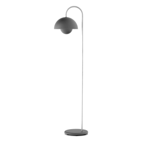 Flowerpot VP12 Gulvlampe, Mat Dark Grey 
