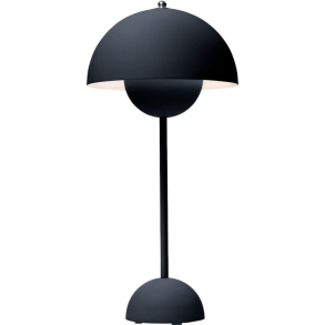 Flowerpot VP3 Bordlampe, Mat Black Blue