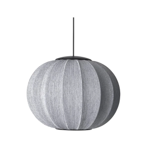 Knit-Wit 45 Round LED Pendel Anniversary Glitter Silver - Made By Hand