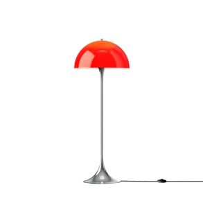 Panthella Gulvlampe The Originals Opal Red - Louis Poulsen