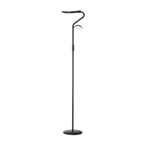 Slim Uplight Floor Lamp - Sort