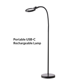 Magni Charge Superflex Portable Floor Lamp - Sort