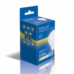 DIOLUX NORMA40 4W 827 E27 470lm p/av