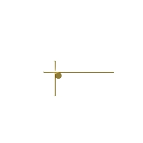 Coordinates W2 Vglampe Guld - Flos