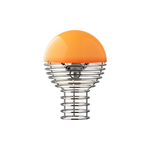 Wire Portable Bordlampe, Orange