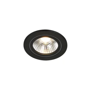 Alec 1 Kit Indbygningsspot Sort