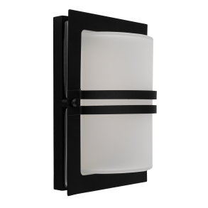 Basel vglampe sort frostet - Norlys