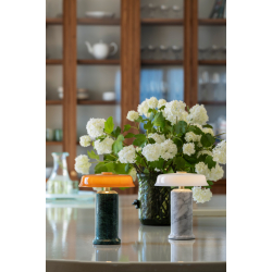 Trip No. 2 Portable Bordlampe, Moss/Amber