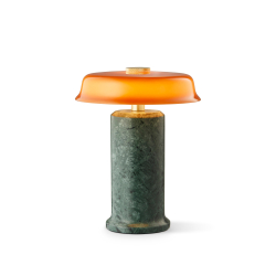 Trip No. 2 Portable Bordlampe, Moss/Amber
