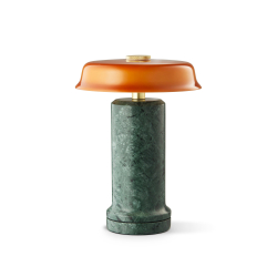 Trip No. 2 Portable Bordlampe, Moss/Amber
