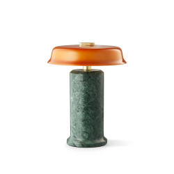 Trip No. 2 Portable Bordlampe, Moss/Amber