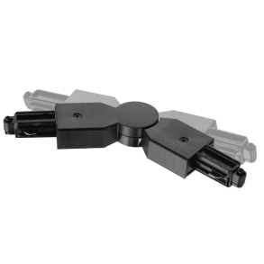 Link Connector Turnable, Sort