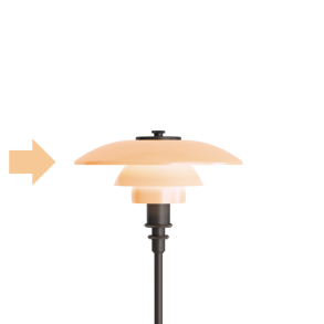 PH 2/1 Dusty Terracotta Reserveglas