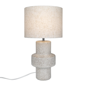 Dugan Bordlampe, Beige