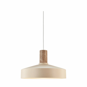 Elvas Beige Marble Pendel - Nordlux