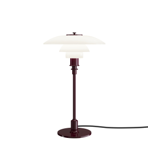 PH 3/2 Bordlampe Glossy Burgundy - Louis Poulsen