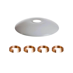 PH 2/1 Bombardement Glas Overskrm - Louis Poulsen