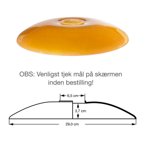 PH 3/2 ravfarvet glasskrm