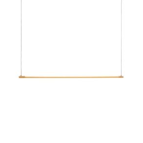 Straw Langsbords Guld pendel - LOOM Design 