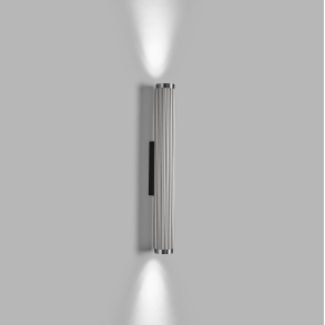 Velvet W1 Wandleuchte Titanium - Light Point 