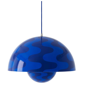 Flowerpot VP2 Pendel Cobalt Blue / Twilight Blue 