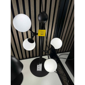 Atom Smoke Bordlampe M/Opal Glas - Udstillingsmodel 