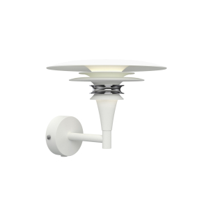 Diablo Vglampe, Mat Hvid/Krom