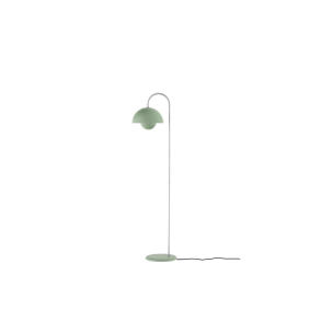 Flowerpot VP12 Golvlampa soft green - &Tradition