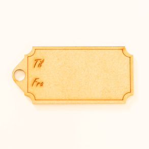 Til og Fra Kort (Firkantet)