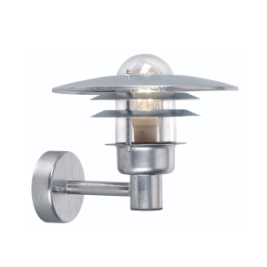 Larvik Galvaniseret Vglampe - Norlys 