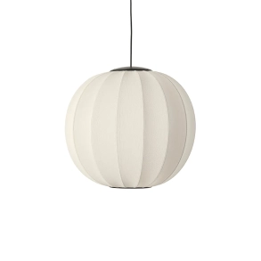Knit-Wit 60 Pearl-White Round Pendant LED