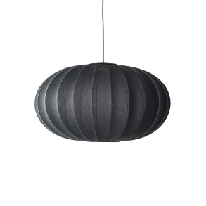 Knit-Wit 76 Oval Black Pendant LED