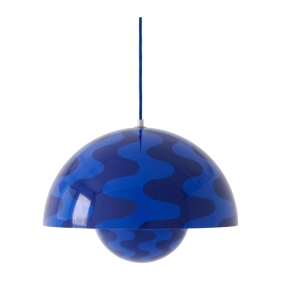Flowerpot VP7 Cobalt Blue/Twilight Blue - &Tradition